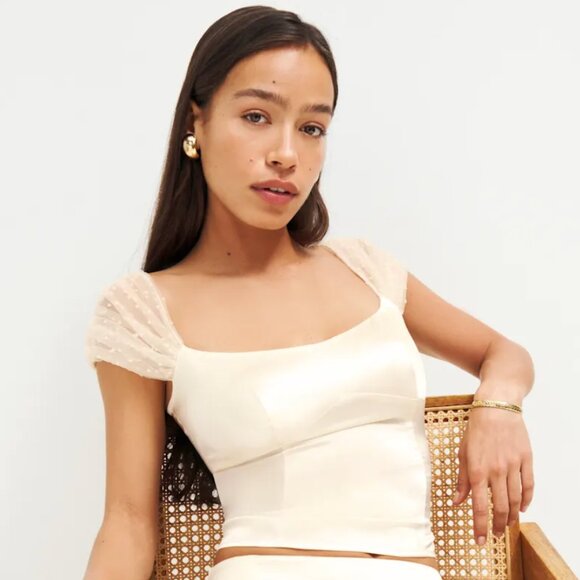 Bridget Silk Top - Picture 1 of 5